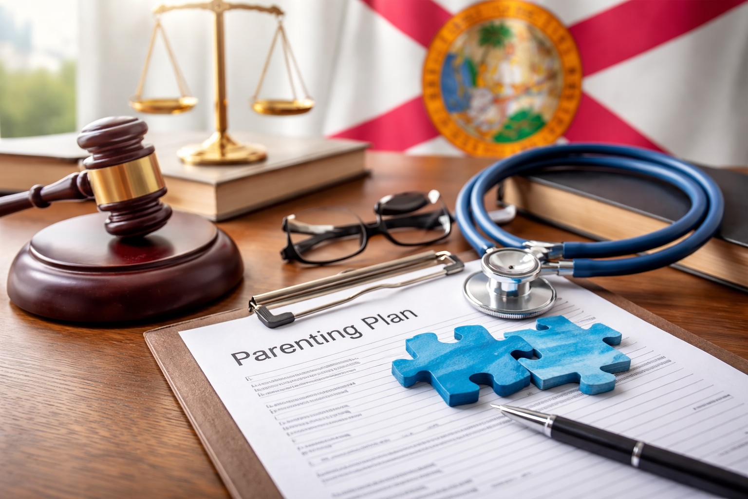 divorce with special needs child Florida parenting plan