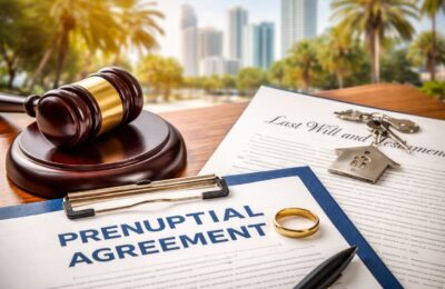 does a prenup override a will in Florida