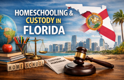 how does homeschooling affect custody