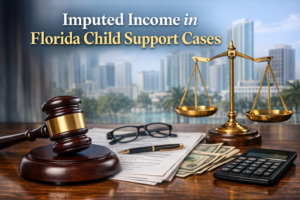 Imputed Income in Florida Child Support Cases