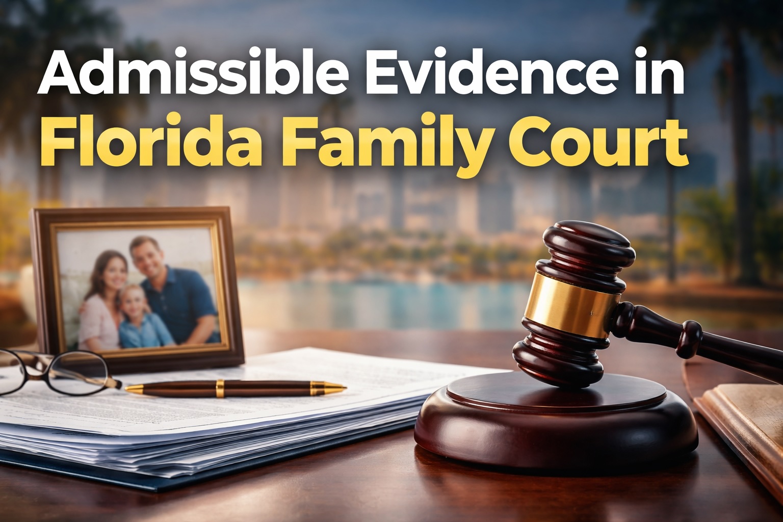 what evidence is admissible in Florida family court