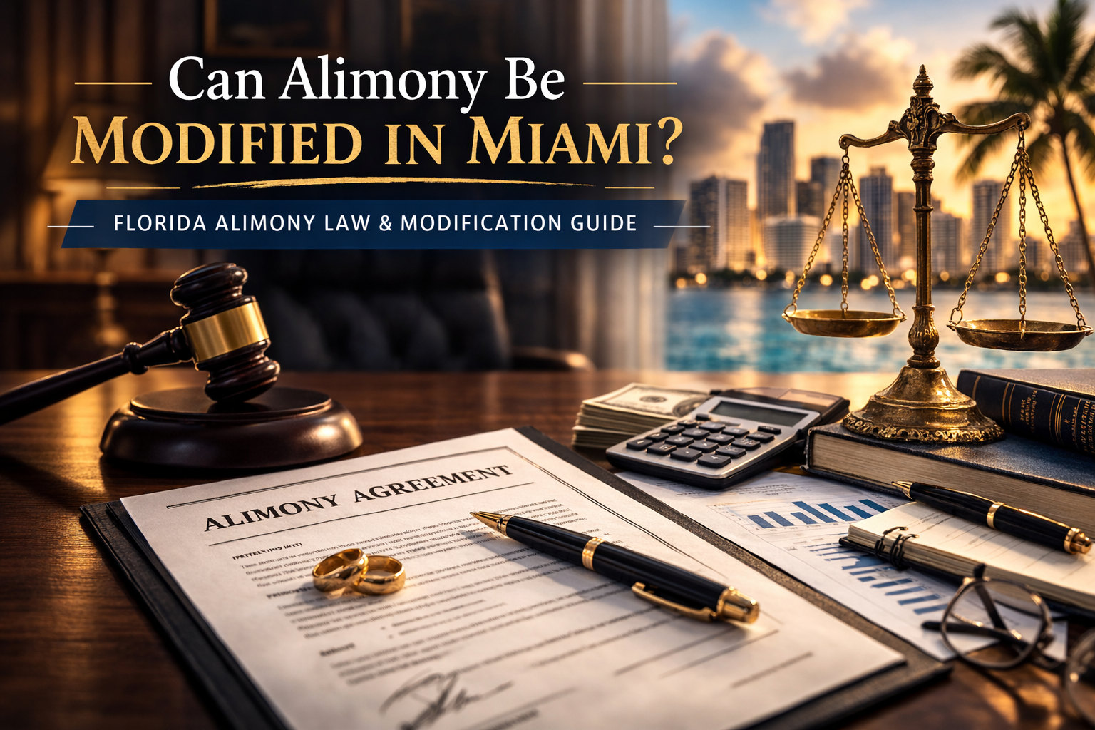 Can Alimony Be Modified in Miami, Florida?