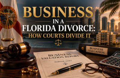 Business in a Florida Divorce: How Courts Divide It