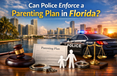 Can Police Enforce a Parenting Plan in Florida?
