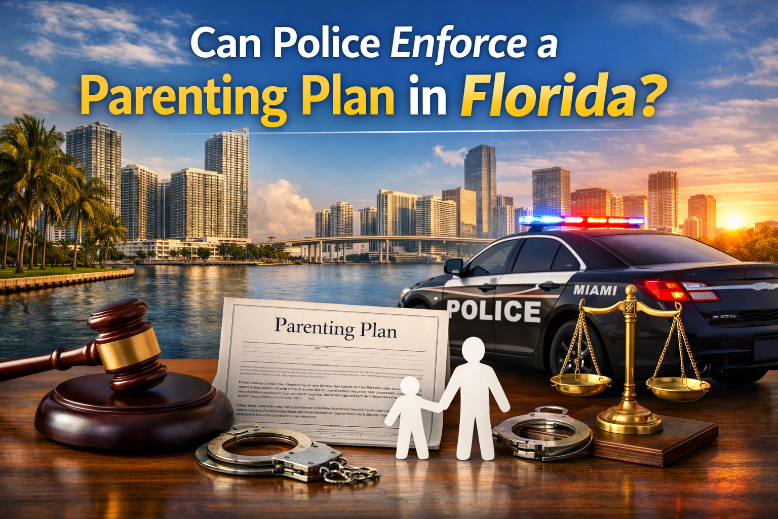 Can Police Enforce a Parenting Plan in Florida?