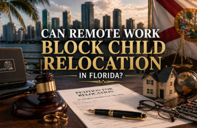 Can Remote Work Block Child Relocation in Florida?