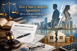 How a Non-Compete Agreement Affects a Divorce Settlement
